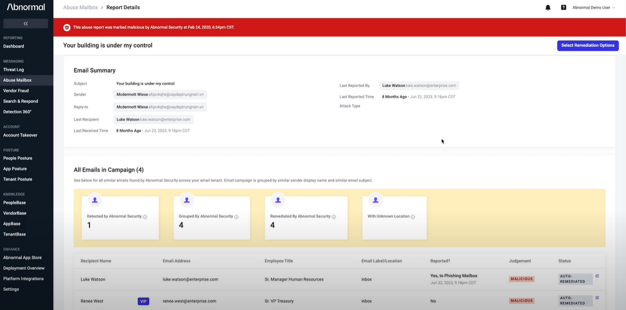 Abnormal_Email Sec_Abuse Mailbox