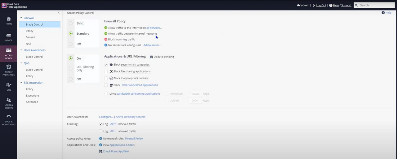 Checkpoint_Quantum Firewall_BladeControl