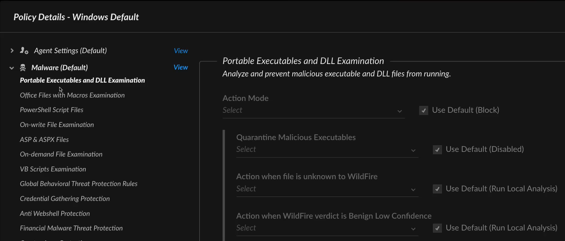 Cortex_XDR_Policy Details
