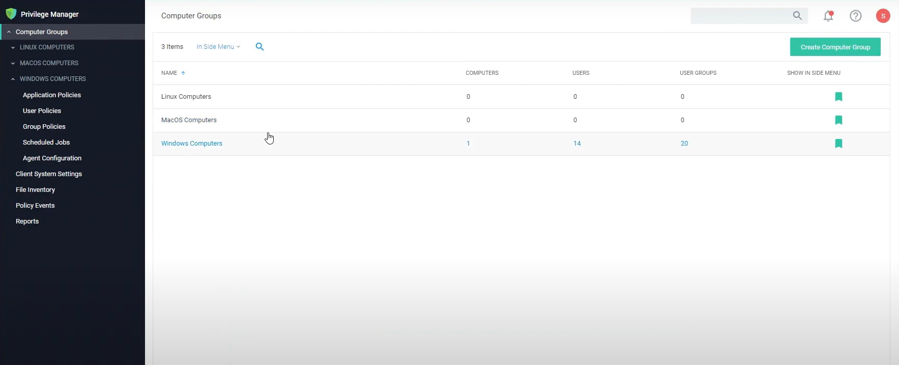 Delinea_Privilege Manager_Computer Groups