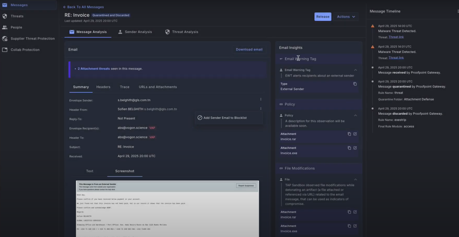Proofpoint_EmailProtection_Email Sample